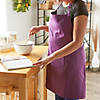 Eggplant Xl Chef Apron Image 3