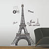 Eiffel Tower Peel & Stick Giant Wall Decal Image 1