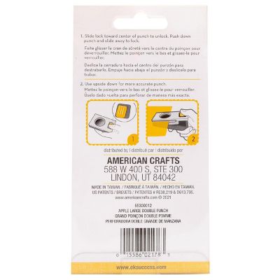 EK Tools Double Punch-Apple Image 2