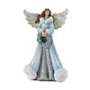 Elegant Winter Angel Figurine (Set Of 2) 10.5"H Resin Image 2
