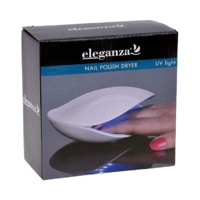 Eleganza Nail Polish Dryer UV Nail Lamp Light Portable New Image 2