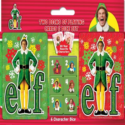 Elf 2-pack Playing Cards &amp; Dice Set Image 1