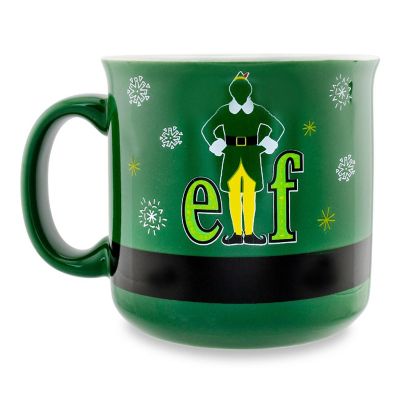 Elf Buddy Ceramic Camper Mug  Holds 20 Ounces Image 1