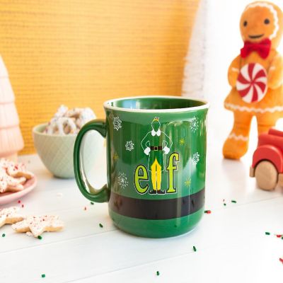 Elf Buddy Ceramic Camper Mug  Holds 20 Ounces Image 3