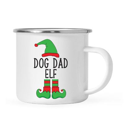 Elf Dog Dad Stainless Steel Mug Image 2