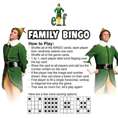 Elf Family Bingo Game Image 3