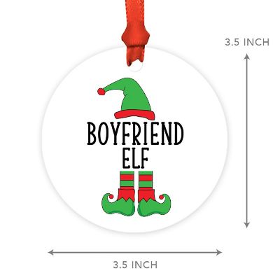 Elf Metal Ornament  Boyfriend Image 2