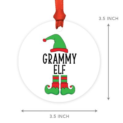 Elf Metal Ornament  Grammy Image 2