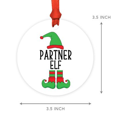 Elf Metal Ornament  Partner Image 2