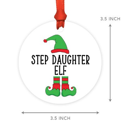 Elf Metal Ornament  Step Daughter Image 2