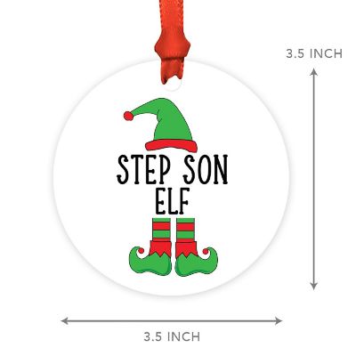 Elf Metal Ornament  Step Son Image 2