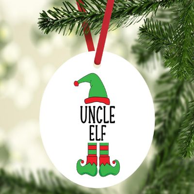 Elf Metal Ornament  Uncle Image 1