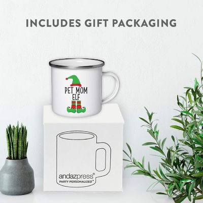 Elf Pet Mom Stainless Steel Mug Image 3