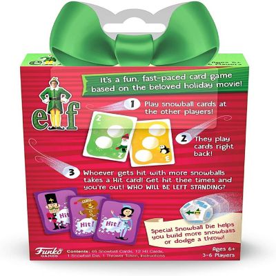 Elf Snowball Showdown Family Card Game  For 3-6 Players Image 2