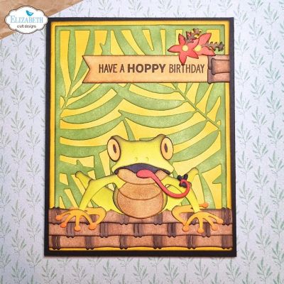 Elizabeth Crafts Clear Stamps-Jungle Sentiments Image 3