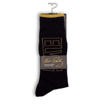 Elvis Presley Metallic Socks Stage Lights 1 Pair Image 1