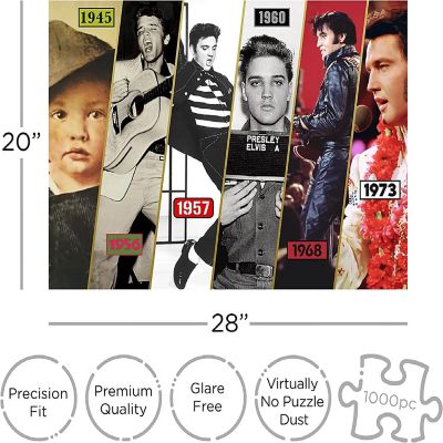Elvis Presley Timeline 1000 Piece Jigsaw Puzzle Image 1