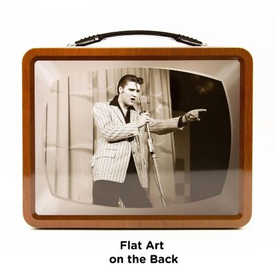 Elvis Presley TV Embossed Tin Fun Box Image 2