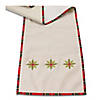 Embroidered Nordic Snowflake Table Runner 72"L X 14.5"W Polyester Image 1