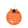 Embroidery Hoop Iron-On Fall Craft Kit Image 1