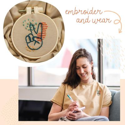 Embroidery Kit for Beginners Makes 6 Image 2