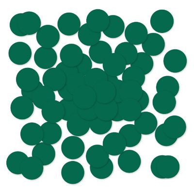 Emerald Green Confetti 180-Pack Image 1
