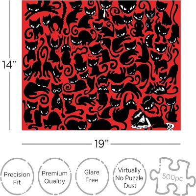 Emily the Strange 500 Piece Jigsaw Puzzle Image 2