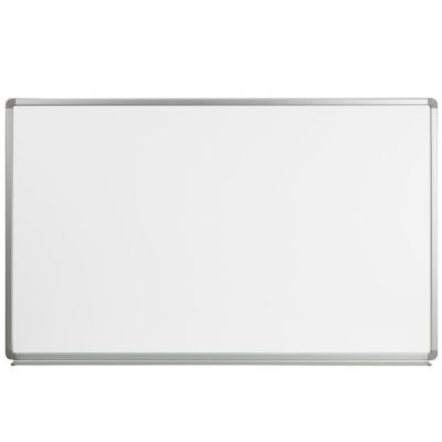 Emma + Oliver 5' W x 3' H Magnetic Dry Erase Marker Board Image 1