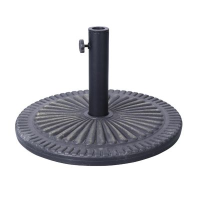 Emma + Oliver Bronze Patio Umbrella Base Image 1