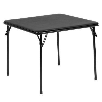 Emma + Oliver Kids Black Folding Table Image 1