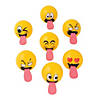 Emoji Flick Flingers - 12 Pc. Image 1