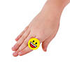 Emoji Rings - 12 Pc. Image 1