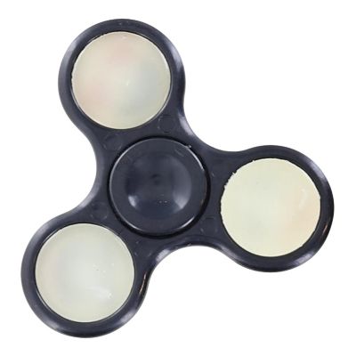 Emoji Smile Fidget Spinner  Black Image 1