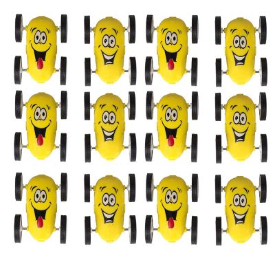 Emoji Stunt Cars for Kids - 12 Pack Image 3
