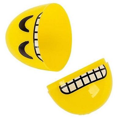 Emoticon Plastic Easter Egg Hunt 12-count Set Emoji Faces Image 2