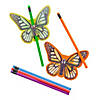 Enchanted Butterfly with Color-Changing Mood Pencil Handouts for 24 Image 1