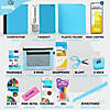 enday School Supply Kit, Blue, 71-Piece Set Image 2