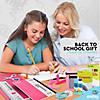 enday School Supply Kit, Red, 71-Piece Set Image 1
