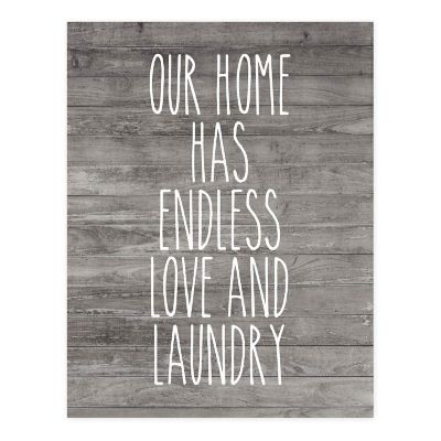 Endless Love and Laundry 1Pk 8.5x11in Image 1