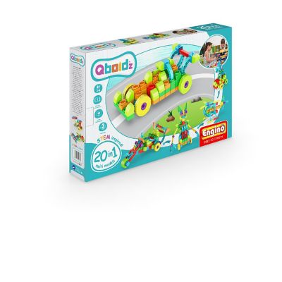 Engine Qboidz 20 In 1 Set Multi Models Building Kit Image 1