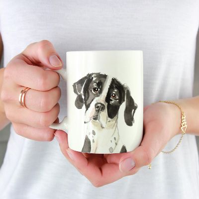 English Pointer Up Close Ceramic Mug Image 2