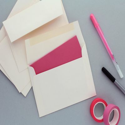 Envelope 4.25x6.25 25pc Cream Image 1