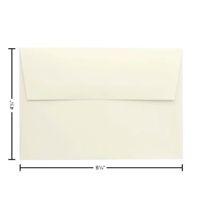 Envelope 4.25x6.25 25pc Cream Image 3