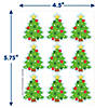 Eureka Christmas Tree Giant Stickers, 36 Per Pack, 12 Packs Image 1