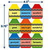 Eureka Crayola Giant Stickers, 36 Per Pack, 12 Packs Image 1