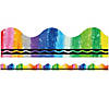 Eureka Crayola Rainbow Deco Trim, 37 Feet Per Pack, 6 Packs Image 1
