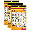 Eureka Peanuts Sticker Book, 410 Stickers, Pack of 3 Image 1