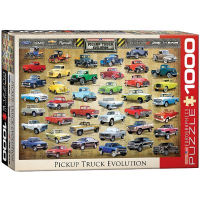 Eurographics: Pickup Truck Evolution Puzzle, 1000 Pieces Image 1