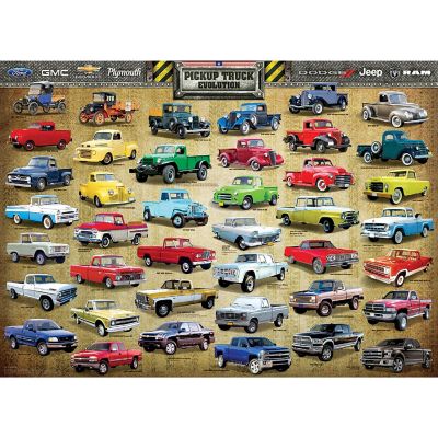 Eurographics: Pickup Truck Evolution Puzzle, 1000 Pieces Image 1