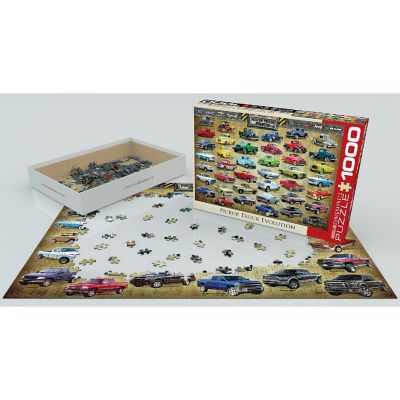 Eurographics: Pickup Truck Evolution Puzzle, 1000 Pieces Image 2